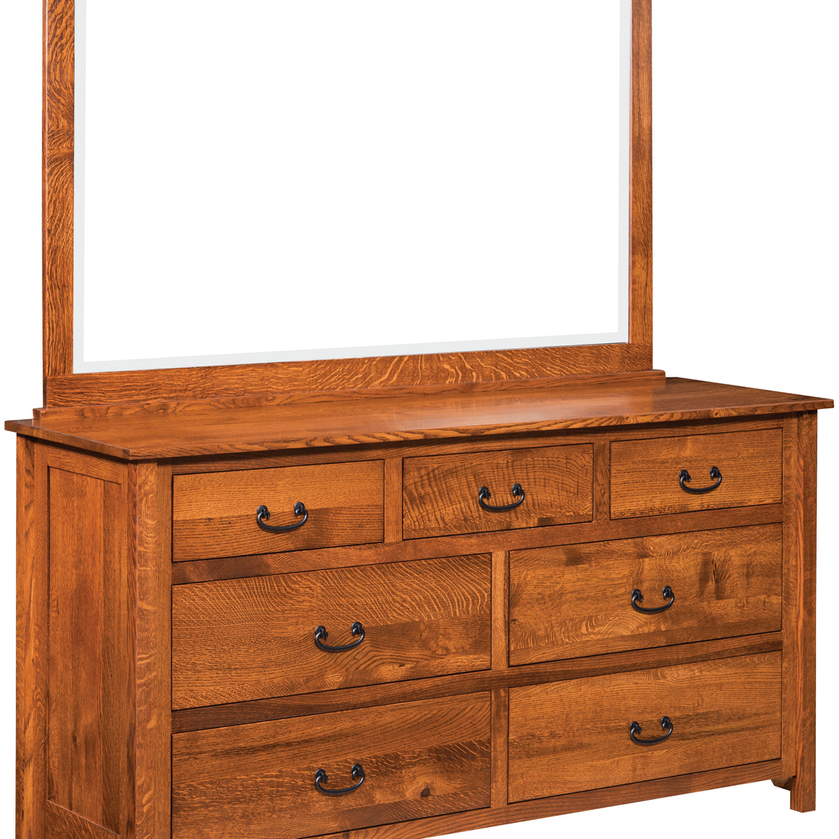 Amish London Dresser with Mirror AmishOutletStore Amish London Dresser with Mirror AmishOutletStore