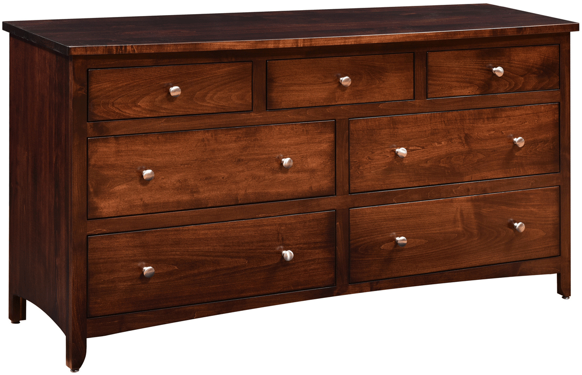 Amish Roxbury Low Dresser – AmishOutletStore
