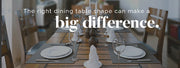 How to Select the Perfect Dining Room Table for Your Space