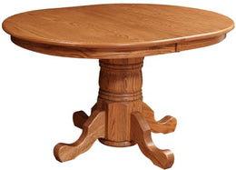 Amish Wheatland Single Base Table