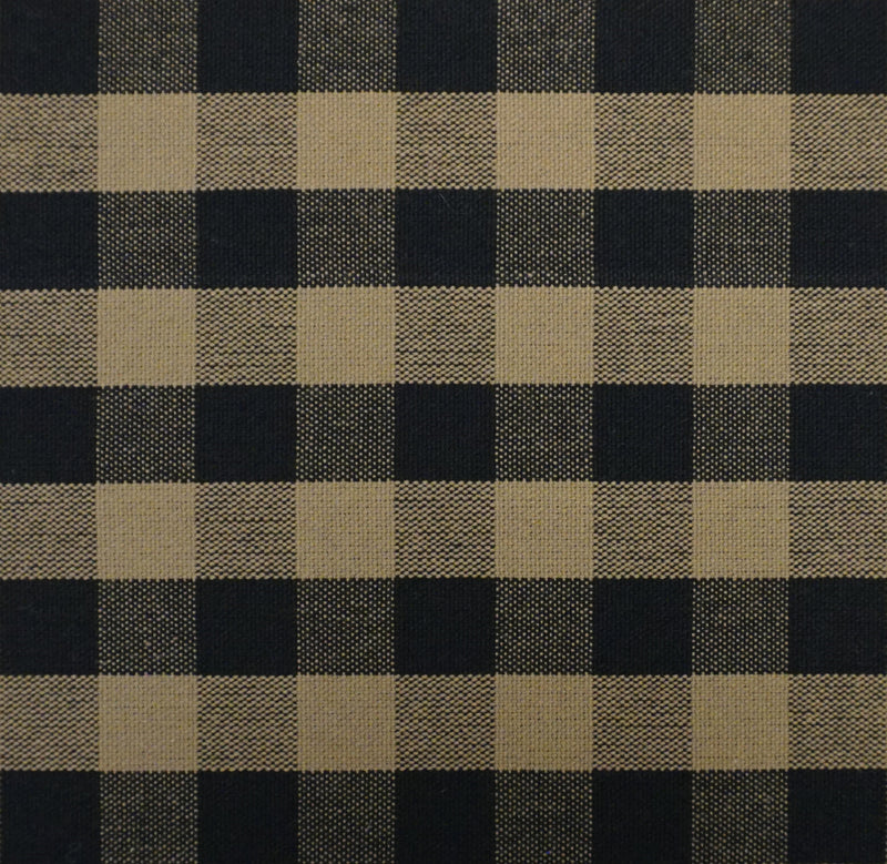 1012 Tavern Check Linen Black