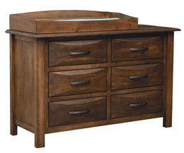 Amish Carmen 6 Drawer Dresser