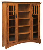 Amish Mission Large Display Bookcase