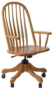 Amish Bent Feather Desk Chair