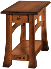 Amish Brady Skinny End Table