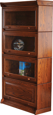 Amish Meadow Barrister 4 Piece Bookcase