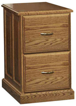 Amish Heirwood 2 Drawer File Cabinet