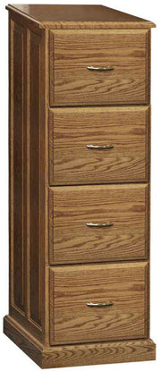 Amish Heirwood 4 Drawer File Cabinet