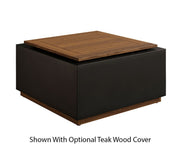Amish Ironwood Square Fire Table