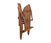Amish Cedar Folding Adirondack Chair