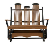 Amish Bentstyle Double Glider