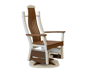 Amish Bentstyle Swivel Glider