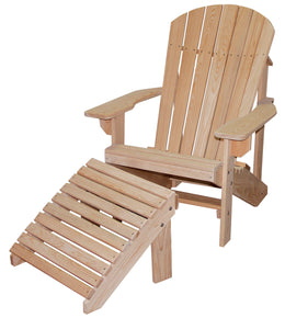 Amish Cypress Adirondack Chair