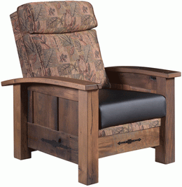 Amish Kimbolton Chair in Reclaimed Barnwood