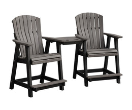 Amish Comfort Back Balcony Set