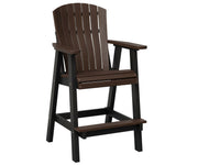Amish Comfort Back Bar Chair