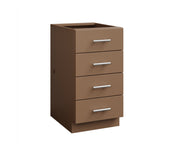 Bluestone Poly 4 Drawer Flat Panel Cabinet 18