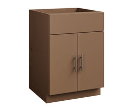 Bluestone Poly 2 Door Sink Cabinet 24