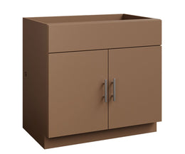 Bluestone Poly 2 Door Sink Cabinet 36