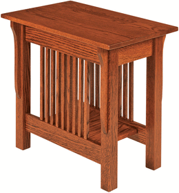 Amish Leah Skinny End Table