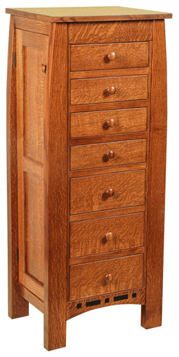 Amish Boulder Creek Jewelry Armoire