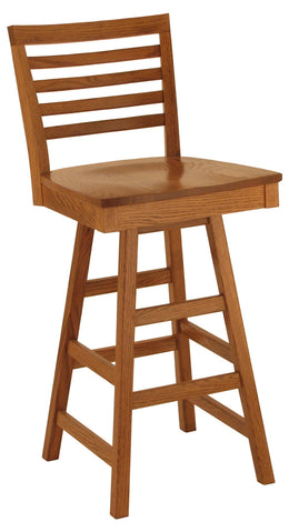 Amish Tuscany Swivel Barstool