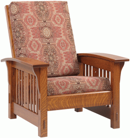 Amish Morris Slat Chair
