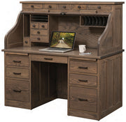 Amish Rolltop Computer Desk