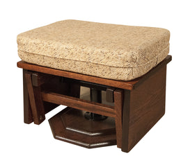 Amish Gliding 10/296 Ottoman with New Port Base