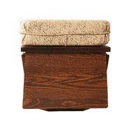 Amish Gliding 10/296 Ottoman with New Port Base