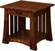 Amish Mesa End Table