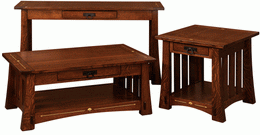 Amish Mesa Sofa Table
