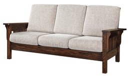 Amish Leah Sofa in Oak