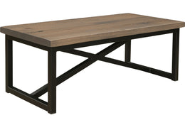 Amish Boat Wood Coffee Table