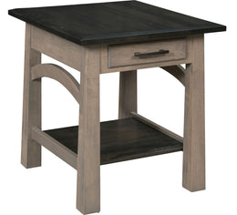 Amish Bow Madison End Table