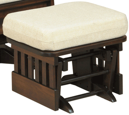 Amish Deluxe Gliding Ottoman