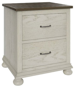 Amish Hickory Grove 2-Drawer Nightstand
