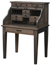 Amish Montebello Secretary Roll-Top Desk
