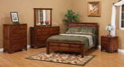 Amish Fluted Georgian Bedroom Set