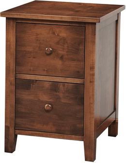 Amish Boston 2-Drawer File Cabinet