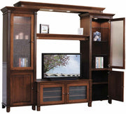 Amish Arlington Console Entertainment Center