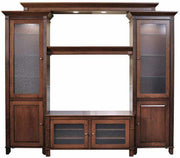 Amish Arlington Console Entertainment Center