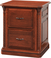 Amish Silverton 2-Drawer File Cabinet