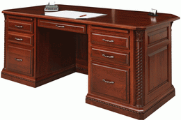 Amish Silverton Executive Desk