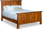 Amish Modesto Panel Bed