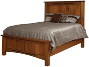 Amish Bel Aire Panel Bed
