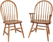Amish Low Spindle Chair