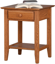 Amish English Shaker Basic Nightstand