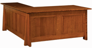 Amish Freemont Mission Corner Computer Desk