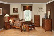 Amish Bridgeport Mission Bedroom Set